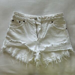 Zara jean shorts